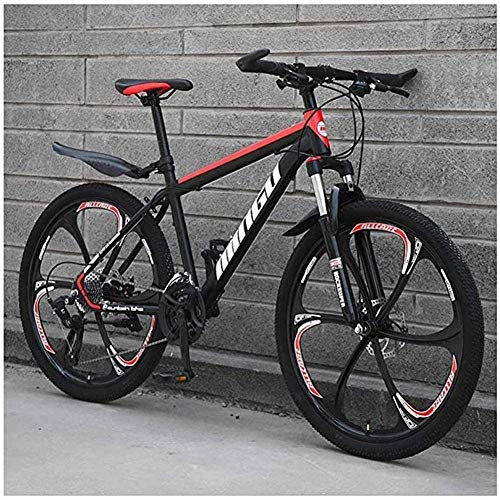 Mountain Bike : CXY-JOEL 26 inch Men s Mountain Bikes High-Carbon Steel Mountain Bike Mountain Bicycle with Front Suspension Adjustable Seat A3 27 Speed-30 Speed_B5, B5, 30 Speed
