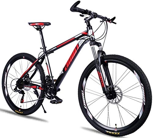 Mountain Bike : CYSHAKE Movement Mountain Bikes, SHIMANO 30-Speed 26 Inch Outroad Bicycles, Bicycle, Dual Disc Brakes, High Carbon Steel Mens MTB, for Outdoor Adventures Outdoor cycling