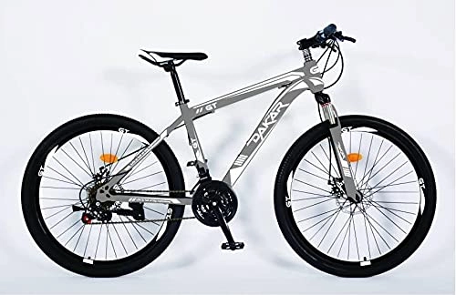 Mountain Bike : Dakar Gt Adult Mountain Bike, 27.5-Inch Wheels, Mens, Womens Kids18-Inch Aluminium Frame, Shimano 21 Speed, Disc Brakes