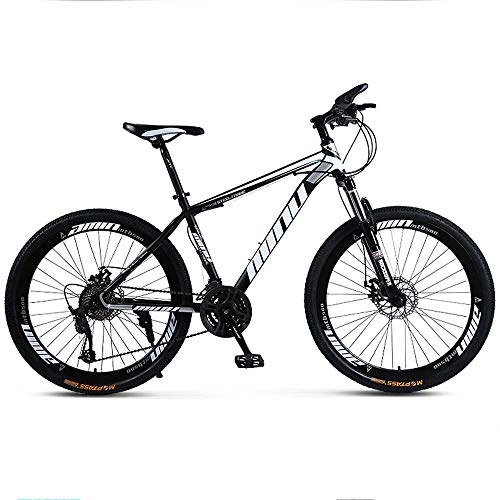 Mountain Bike : DDFGG 26 inch 21 speed mountain bike, outdoor riding, daily work, students going to school, suitable for people 1.5m to 1.85m tallblack