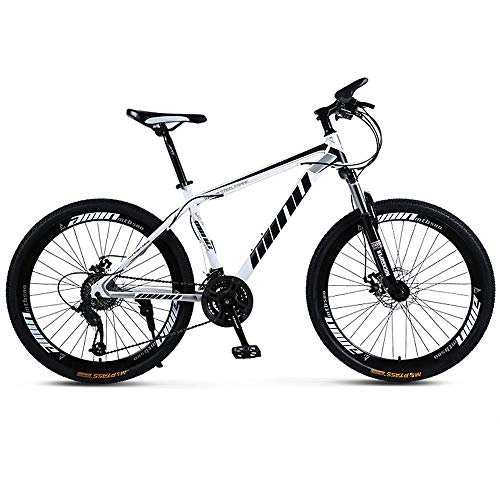 Mountain Bike : DDFGG 26 inch 21 speed mountain bike, outdoor riding, daily work, students going to school, suitable for people 1.5m to 1.85m tallwhite
