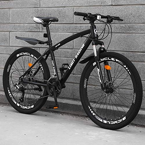 Mountain Bike : DGAGD 26 inch mountain bike bicycle adult one wheel variable speed 40 knife wheel bicycle-black_27 speed