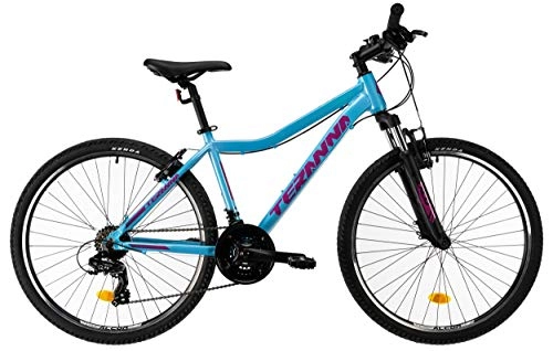 Mountain Bike : DHS Teranna 2622 26 Inch 40 cm Woman 21SP Rim Brakes Blue