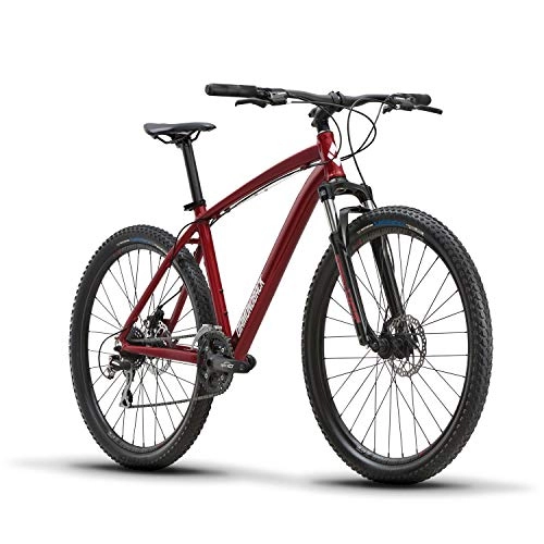 Mountain Bike : Diamondback Bicycles Overdrive Hardtail Mountain Bike with 27.5" Wheels, 18" / Medium, Red