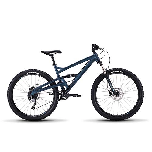 Mountain Bike : Diamondback Bicycles Unisex's Atroz 2, Full Suspension Mountain Bike, Medium, Satin Blue, MD / 18