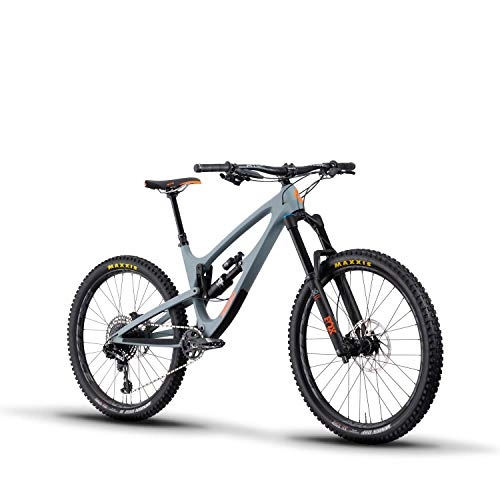 Mountain Bike : Diamondback Bicycles Unisex's Mission 2C, Carbon Full Suspension Mountain Bike, 15, Matte Grey, S