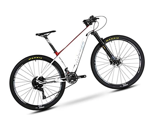 Mountain Bike : DUABOBAO Mountain Bike, Suitable For Young Adults, M8000-22 Speed (33 Speed) Large Set Standard, 29 Inch Large Wheel Diameter, Carbon Fiber Material / Competition Level, C, 18