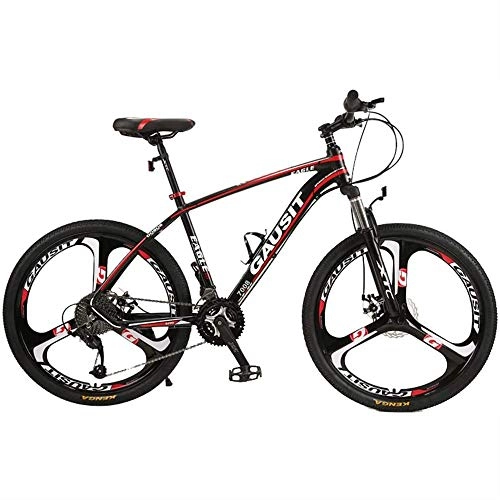 Mountain Bike : EAHKGmh 26 Inch Speed Mountain Bike Adult Student Outdoors Sport Cycling Road Bikes Exercise Bikes Hardtail Mountain Bicycle (Color : Red, Size : 24 speed)