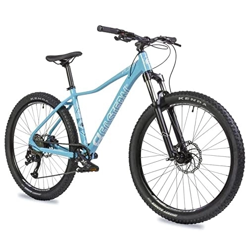 Mountain Bike : Eastern Bikes Womens 27.5" Alpaka Hardtail MTB Bike - Light Blue (27.5" x 17")