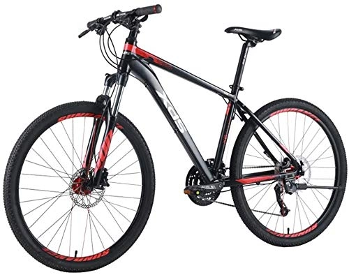 Mountain Bike : ETWJ 27-Speed Mountain Bikes Adult 26 Inch, Men's Aluminum Frame Hardtail Mountain Bike, Dual-Suspension Alpine Bicycle (Size : M)