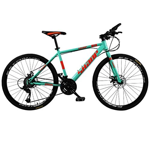 Mountain Bike : FFF-HAT Off-road Mountain Bike Variable Speed Bicycle, Speed Change Is Smooth And Smooth, Suitable For Young Men, Women And Adults, 26'' 21 Speed / 27 Speed Multiple Colors Available