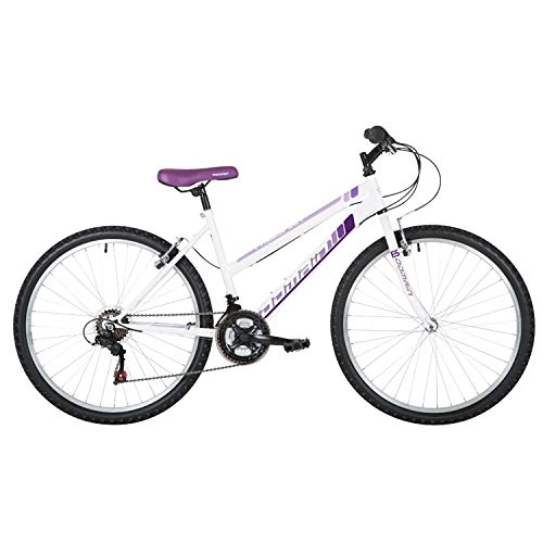 Mountain Bike : Freespirit Domain Ladies 17" Mountain Bike 26" White / Purple