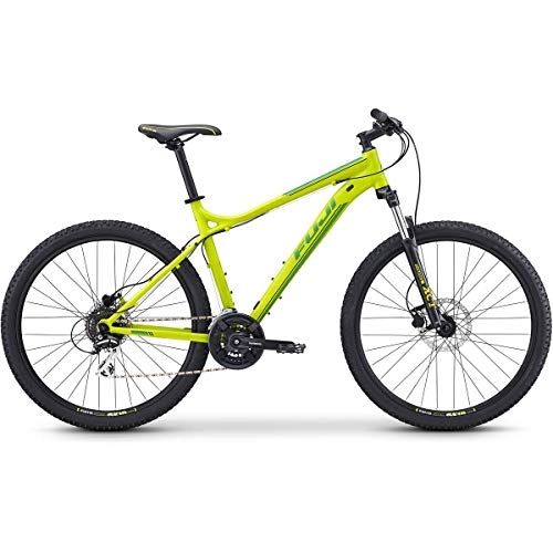 Mountain Bike : Fuji Nevada 27.5 1.7 Hardtail Bike 2019 Satin Lime Green 48cm (19") 27.5" (650b)