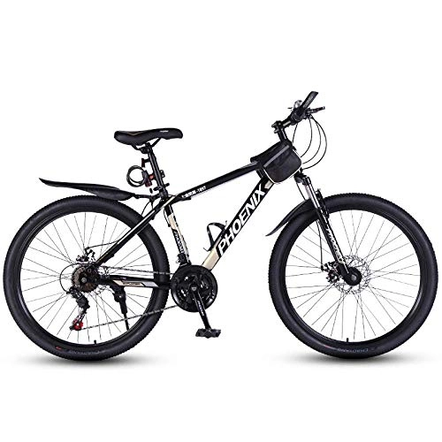 Mountain Bike : Full Mountain Bike For Mens And Womens Bikes Adults Professional 27 Speed Gears 26 Inch Bicycle, C-27speed-26in