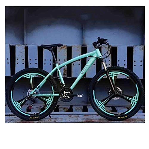Mountain Bike : GAOTTINGSD Adult Mountain Bike Bicycle Mountain Bike MTB Adult Road Bicycles For Men And Women 26In Wheels Adjustable Speed Double Disc Brake (Color : Blue, Size : 27 speed)