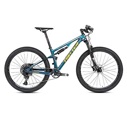 Mountain Bike : GAOTTINGSD Adult Mountain Bike Bicycle Soft Tail Frame Mountain Bike MTB Adult Road Bicycles For Men And Women Double Disc Brake (Color : B, Size : 27.5 * 15.5in)