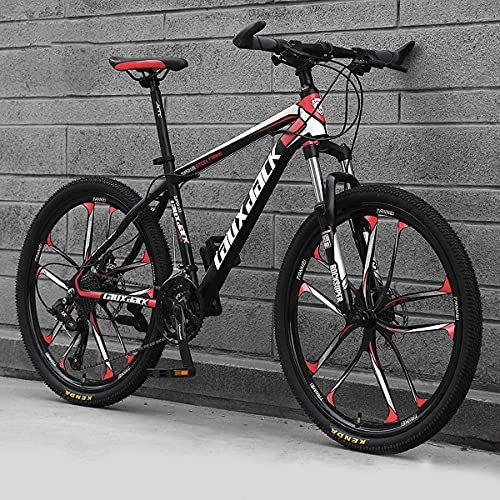 Mountain Bike : GGXX MTB Mountain Bike 26in 21 Speed Height Adjustable MTB Road Bicycle With Double Disc Brakes For Mens And Womens Cycling In Mountain Wasteland Roads Cities