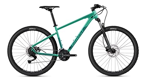 Mountain Bike : Ghost Kato Universal 27.5R Mountain Bike 2022 (XS / 36 cm, Blue Green Pearl / Azur Blue Metallic - Glossy)