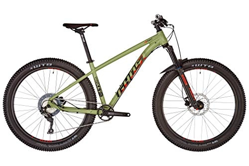 Mountain Bike : Ghost Roket 5.7 AL 27, 5+" MTB Hardtail green Frame Size S | 38cm 2019 hardtail bike