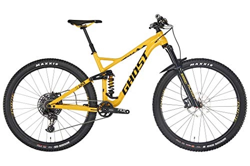 Mountain Bike : Ghost SL AMR 4.9 AL 29" MTB Full Suspension yellow Frame Size XL | 50cm 2019 Full suspension enduro bike