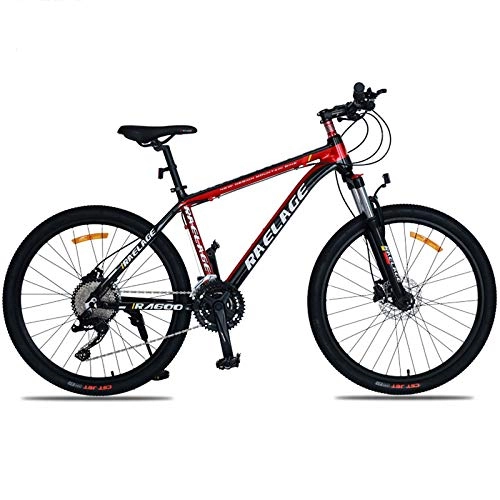 Mountain Bike : GQFGYYL-QD Mountain Bike with Adjustable Seat and Shock Absorption, Hydraulic Disc Brake Mountain Bicycle 27.5 Inches 33 Speed, for Adults Outdoor Riding, 3