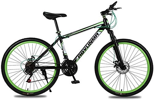 Mountain Bike : Greatideal Country Mountain Bike 24 / 26 Inch, with Double Disc Brake, Adult MTB, Hardtail Bicycle with Adjustable Seat.
