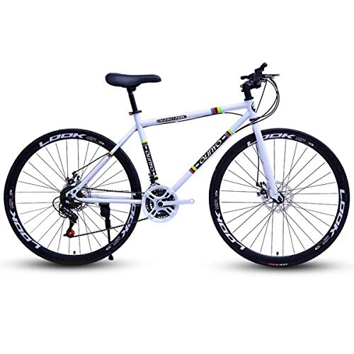 Mountain Bike : Green orchid Dual Suspension / Disc Brakes 24 Speed Mountain Bike, 26 inch road bicycles for adults, double suspension for men and women