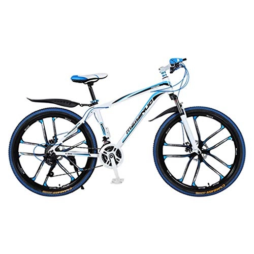 Mountain Bike : GXQZCL-1 Unisex's Mountain Bike, Lightweight Aluminium Alloy Bicycles, Double Disc Brake and Front Suspension, 26inch Wheel MTB Bike (Size : 27-speed)