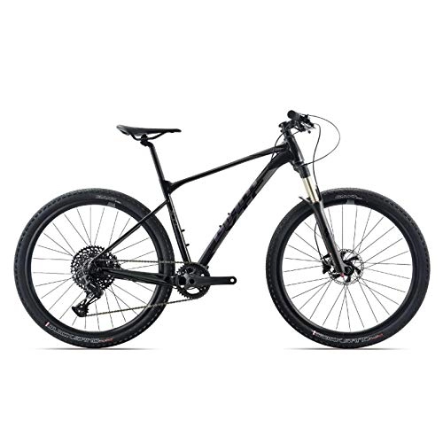 Mountain Bike : haozai Mountain Bike 27.5-Inch, Aluminum Alloy Frame, With Suspension Fork, Hydraulic Disc Brake, Adjustable Seat And Handlebar Mountain Bikes For Adults