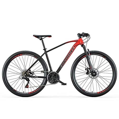 Mountain Bike : Hardtail Mountain Bike, SDX3 Adult Mountain Bike, 19 inch Frame Bicycle, 29 inch Wheels, MTB Bikes Men Bicycle 29er (RED)