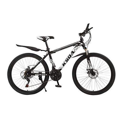 Mountain Bike : HEFYBA Mountain Bike for Men Land Rover 26 Inch with 21 Speed Dual Disc Brakes Suspesion Travel Camping Bicycle