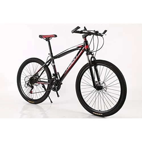 Mountain Bike : HEMSAK 26" Mountain Bike, Aluminum / High-Carbon Steel Frame, Suspension MTB Bikes Mountain Bicycle for Adult & Teenagers, for Teens Urban Commuter Bike, Outdoor Cycling Bike