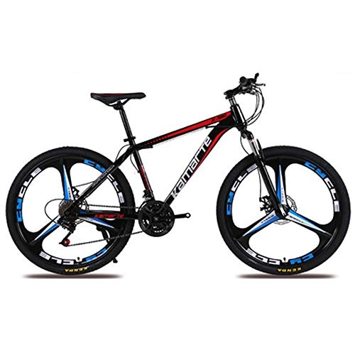 Mountain Bike : hj 24 Mountain Bike, (21 / 24 / 27 Speed) Men's And Women's Bicycle Inch Urban Sports Shock-Absorbing Student Bicycle, C, 24inch27speed