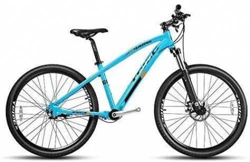 Mountain Bike : IMBM JDC-280, Shaft Drive Mountain Bike for Men and Women, 15.6 / 17 inch, 3 Speed, V / Disc Brake, No-chain MTB Bicycle (Color : Blue, Size : 26 × 15.6")