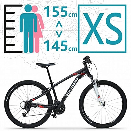 Mountain Bike : JIAWYJ YANGHONG-Sport mountain bike- Mountain Bike St100 Off-Road Mountain Bike Shock Absorber Adult Young Men and Women Students Cycling, C, 26 Inches OUZHZDZXC-1 (Color : A, Size : 26 Inches)
