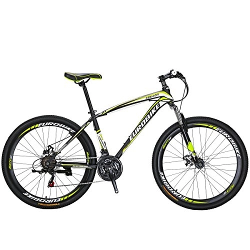 Mountain Bike : JMC X1 Mountain Bike 27.5inch Dual Disc Brake 21 Speed MTB Bicycle