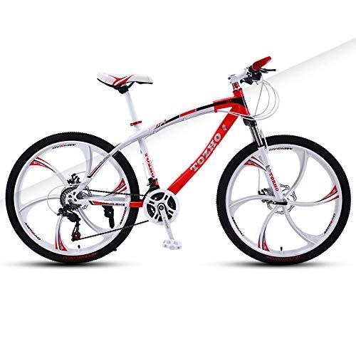 Mountain Bike : jooe Mountain Bike Bicycle 24 Inch Wheels 21-Speed MTB Double Disc Brake Country Gearshift Bicycle
