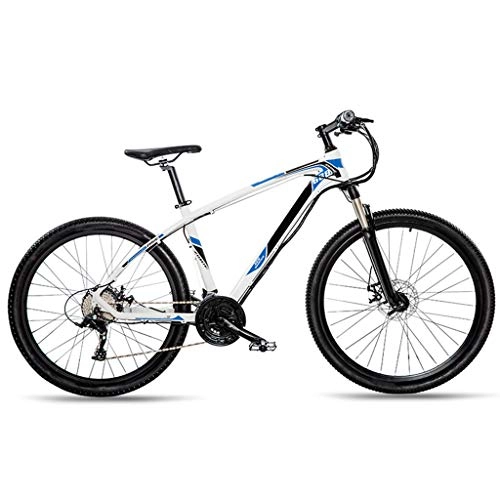 Mountain Bike : JXJ 24 / 26 Inch Mountain Bike, 27 Speed Bicycle Full Suspension Mtb Bikes with Dual Disc Brake for Men / women