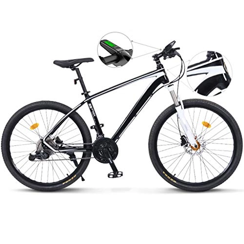 Mountain Bike : JXJ Mountain Bike, 27.5 Inch Aluminum Frame Mountain Trail Bike with 33 Speed dual Disc Brakes Full Suspension Bicycle for Adult Teens
