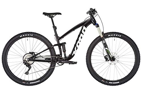 Mountain Bike : Kona Satori MTB Full Suspension black Frame Size S | 37cm 2019 Full suspension enduro bike