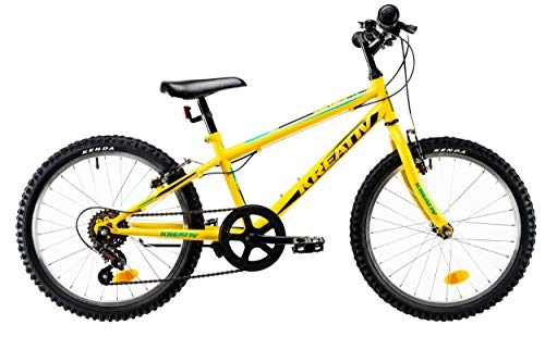 Mountain Bike : Kreativ K 2013 20 Inch 29 cm Junior 5SP Rim Brakes Yellow