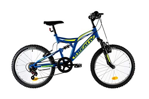 Mountain Bike : Kreativ K 2041 20 Inch 36 cm Boys 5SP Rim Brakes Blue