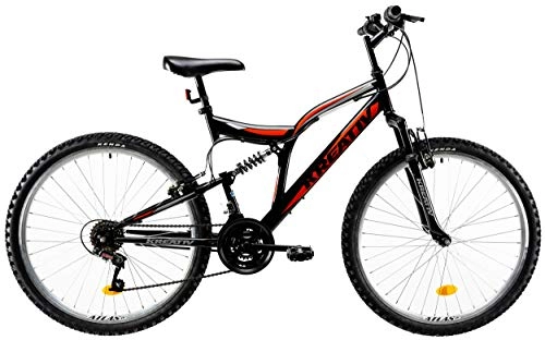 Mountain Bike : Kreativ K 2641 26 Inch 46 cm Men 18SP Rim Brakes Black