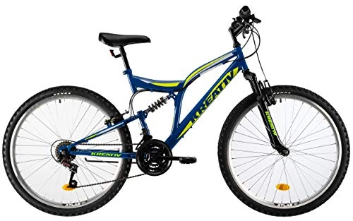 Mountain Bike : Kreativ K 2641 26 Inch 46 cm Men 18SP Rim Brakes Blue