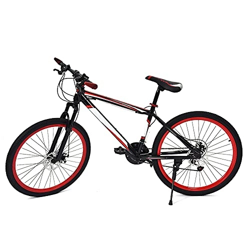 Mountain Bike : KXIUOA Mountain Bike, Mountain Bicycle, Bike, 26inch 21 Dual Disc Brake Damping Mountain Bike Adults Teenagers