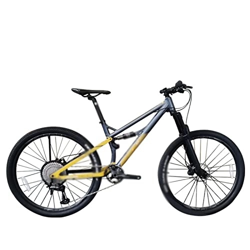 Mountain Bike : LANAZU Bicycle Outdoor Riding Aluminum Alloy Bicycle Soft Tail Variable SpeedDouble Disc Brake Adult Off-Road Mountain Bike