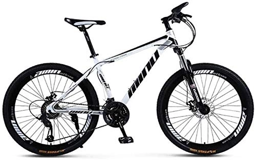 Mountain Bike : LAZNG Mountain Bike Unisex Hardtail Mountain Bike High-Carbon Steel Frame MTB Bike 26Inch Mountain Bike 27 / 30 Speeds for Sports Outdoor Cycling Travel Work Out and Commuting