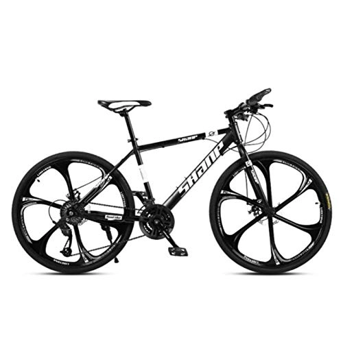 Mountain Bike : LBWT 26 Inches Mountain Bikes, Student Variable Speed MTB, Disc Brakes Bicycle, Outdoor Sports, Gifts (Color : Black, Size : 30 speed)