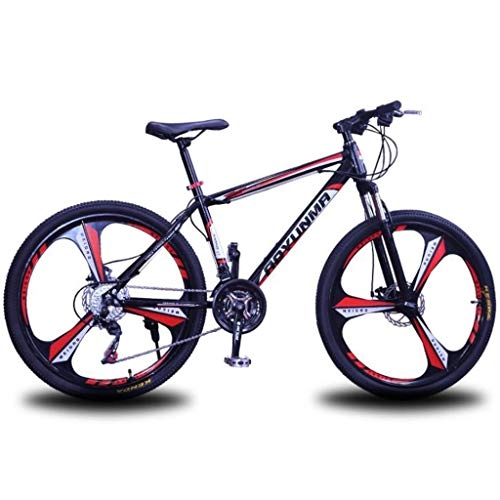 Mountain Bike : LDDLDG Mountain Bike Mountain Bicycles Unisex 26'' Lightweight Aluminium Alloy Frame 24 / 27 Speed Disc Brake Dual Suspension (Color : Red, Size : 27speed)