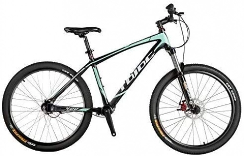 Mountain Bike : Leader400 26 Inch No-chain Bicycle, Shaft Drive Mountain Bike, Aluminum Alloy Frame, Oil Disc Brakes (Color : Green)